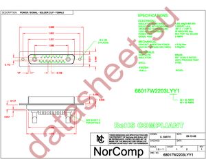 68017W2203L201 datasheet  